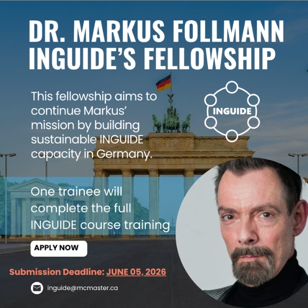Dr. Markus Follmann INGUIDE Fellowship - Bewerbung bis 5. Juni 2026